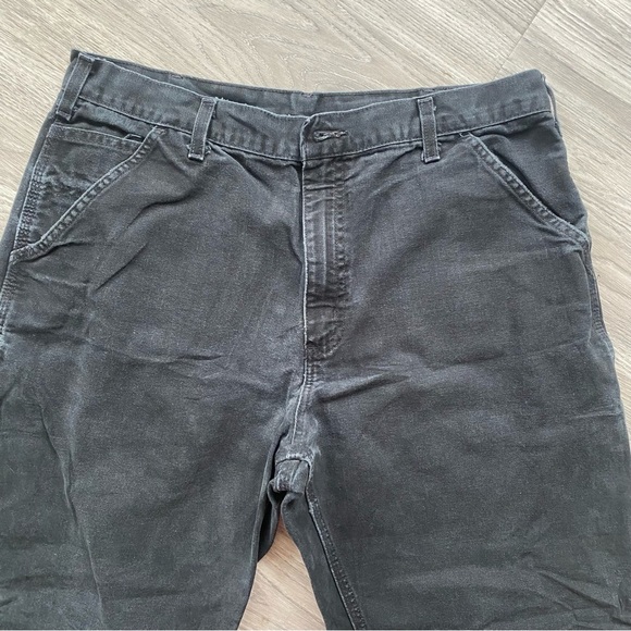 Carhartt Woman’s Black Durable Work Pants Size 12 - Picture 4 of 11